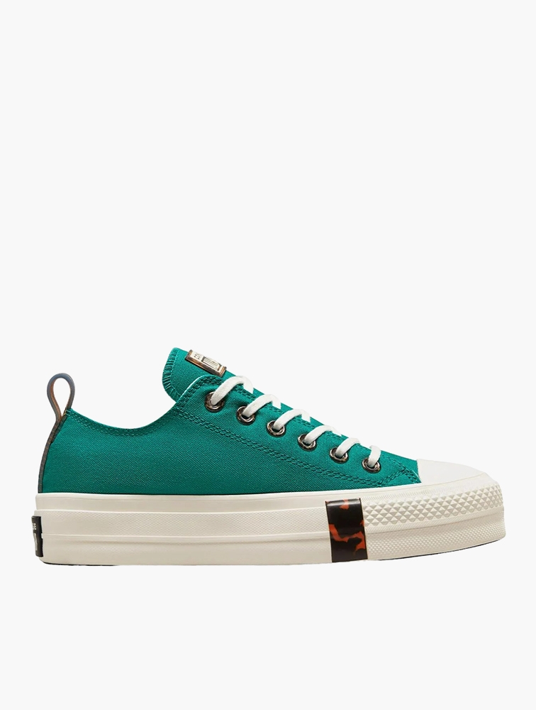 Ladies green converse hot sale